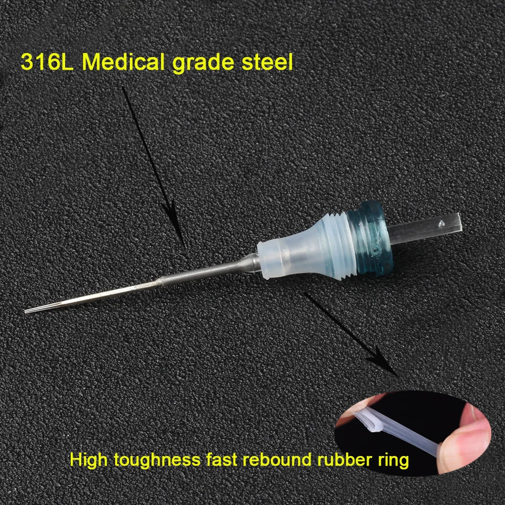 Картридж игл для татуажа 10 шт. игла перманентного макияжа с круглым шейдером