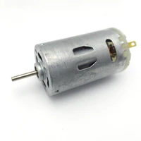 395 dc motor high speed 12v 24v 7500rpm 15000rpm strong magnetic carbon brush electric motors rs395 vacuum cleaner hair dryer