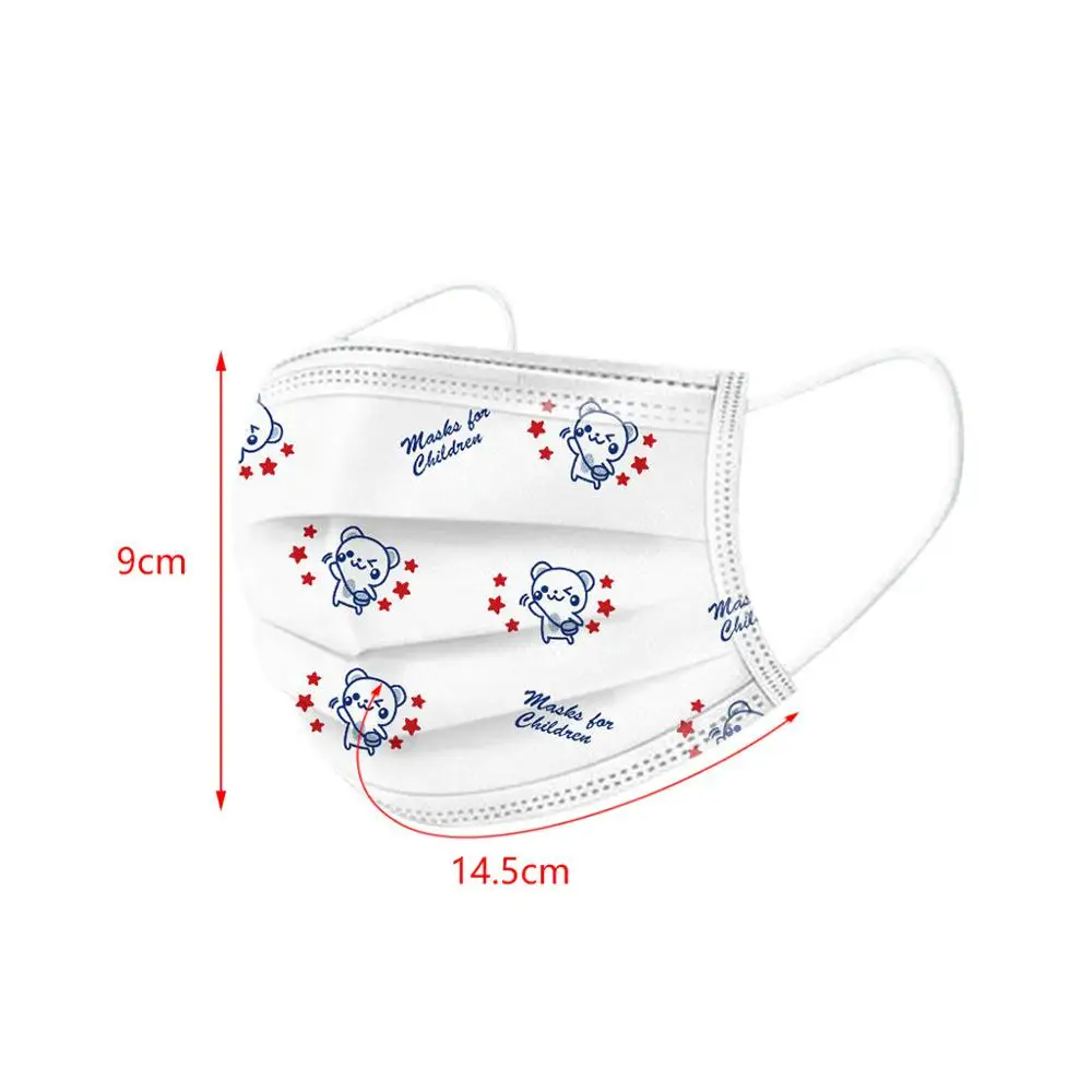 50 шт. одноразовые маски для мальчиков и девочек | Дом сад