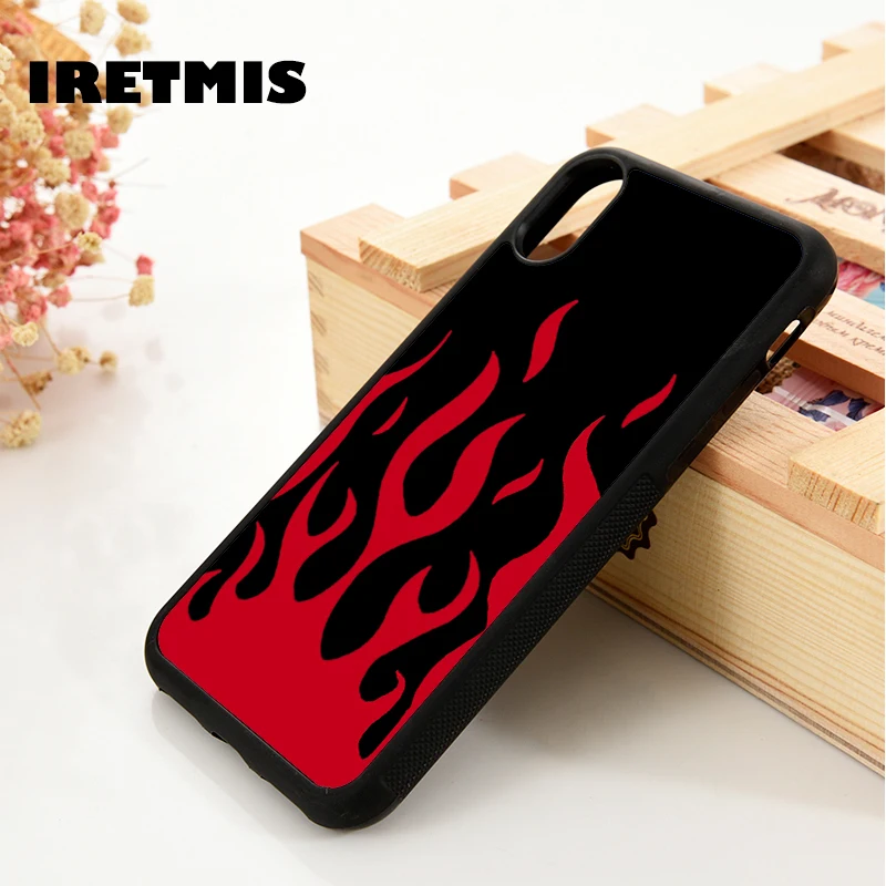 Iretmis 5 5S SE 6 6S Мягкий ТПУ силиконовый резиновый чехол для телефона iPhone 7 8 plus X Xs 11 Pro Max