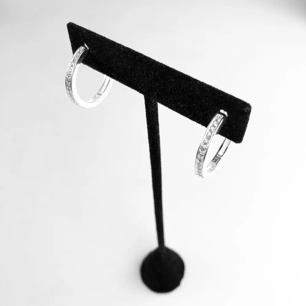 Серьги-кольца Creole круглые серьги в стиле Томаса серебряные модные хорошего