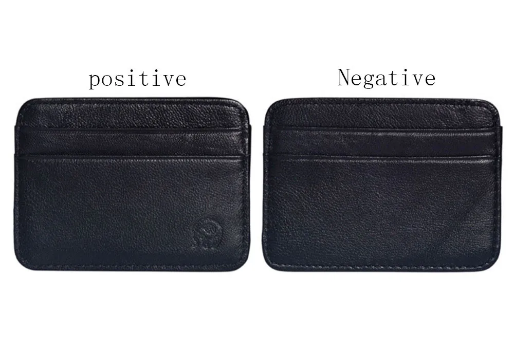 Новое поступление мужской кожаный кошелек с зажимом для денег тонкий застежкой