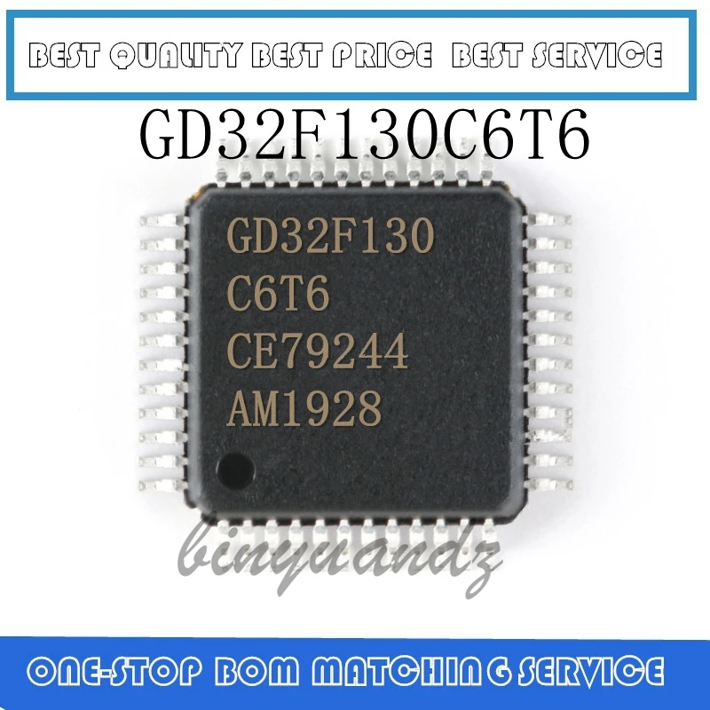 

5PCS 10PCS GD32F130C6T GD32F130C6T6 QFP48
