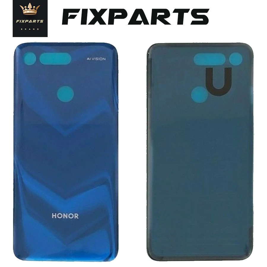 Оригинальный корпус Huawei honor 20 Задняя крышка батареи Дверь стеклянная корпуса V20
