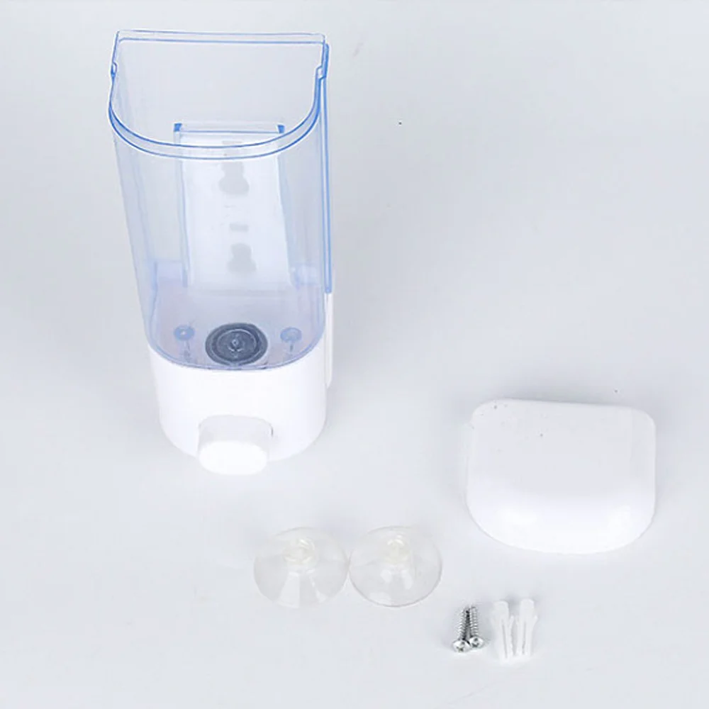 

Wall Mounted Hand Press Soap Dispenser Storage Bottle Liquid Organizer Shampoo Container Lotion Pump Bathroom Accessories