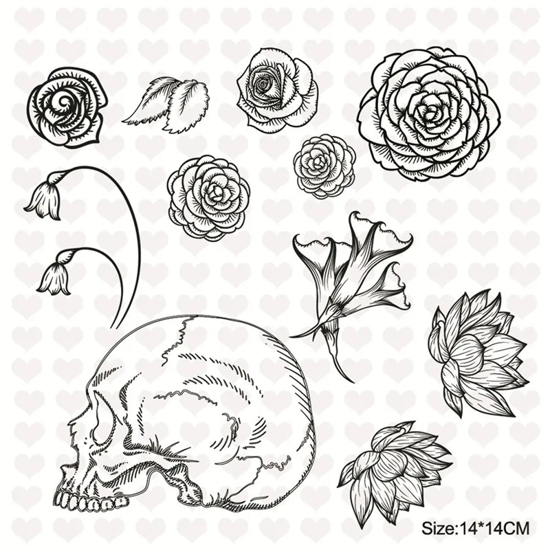 169 InLoveArts/украшение на Хэллоуин/прозрачные силиконовые штампы для скрапбукинга/изготовления открыток/детские товары для Хэллоуина - Цвет: 169