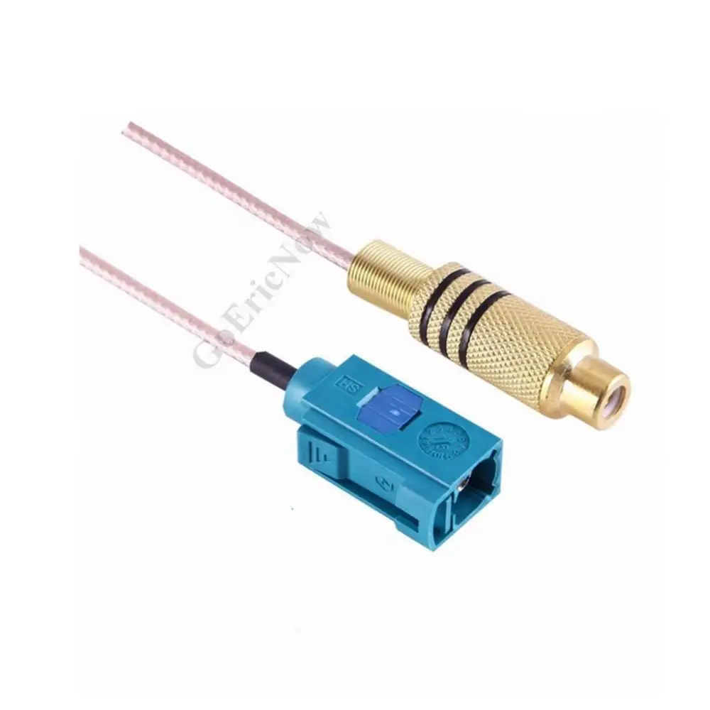 10 шт. радиочастотный разъем коннектор Fakra SMB Z внутренняя резьба/сделать штекер RCA