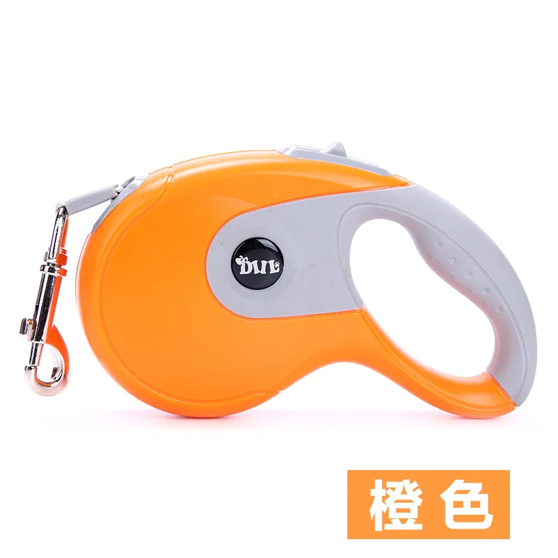 

Dog Leash Anti-skid Rubber Coated Automatic Retractable Tractor Dog Leash Pet Leash