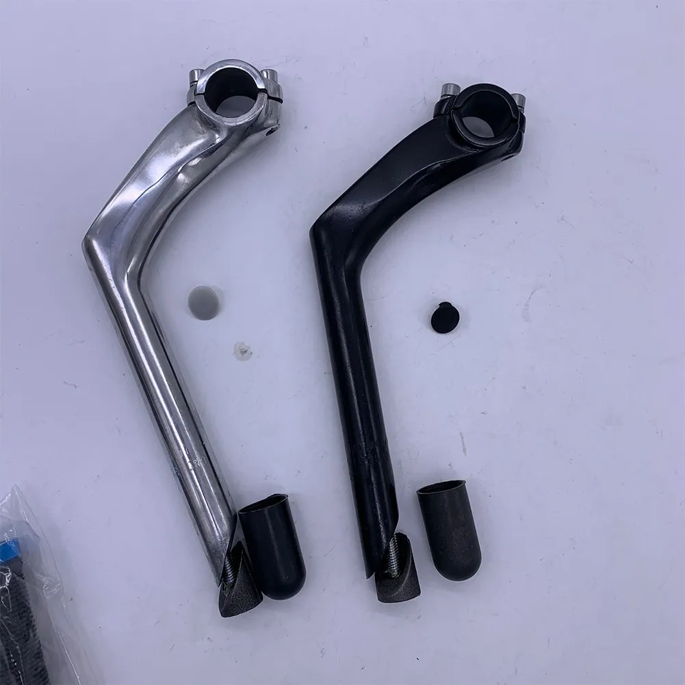 

MTB Bike Quill Stem Riser Tube 100mm Handlebar 22.2mm Folding Bicycle Stem For Mountain Road Fixed Gear Bike Cycling Parts