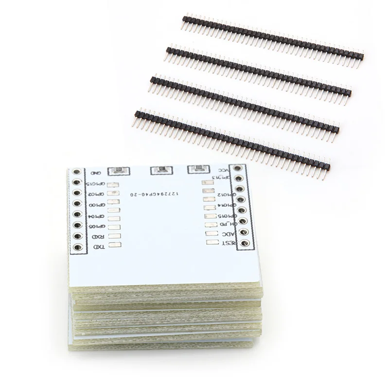 10 x ESP8266 модуль Wi-Fi коммутационная плата/переходная пластина для ESP-07 ESP-08 ESP-12 |