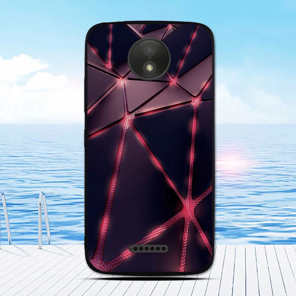 Для Moto C Plus Чехол Мягкий ТПУ чехол для телефона для Motorola C Plus XT1723 XT1724 чехол s Силиконовая задняя крышка для 5,0 дюймов Capas Fundas