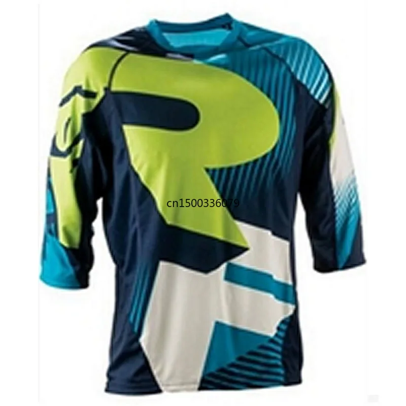 

2020 red long sleeve shirt Trigger BMX RBX Sleeved AM Enduro Fast Dry Smooth Breathable Motocross Half Sleeve long sleeve jersey