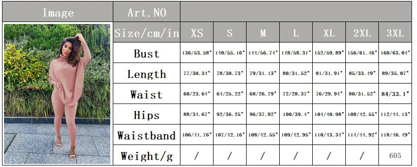 

Outfits for Women 2021 Spring Casual Pure Color Bat Sleeve Top + Pant 2 Piece Set Women Clothes for Women Plus size XS-3XL