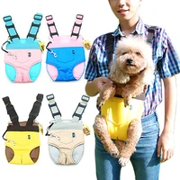 portable pet backpack small dog chest bag cat carrier teddy puppies outdoor outing travel adjustable backpack pet supplies