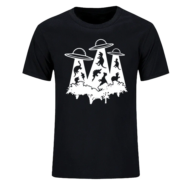 Европейские размеры 100% хлопок динозавр похищение инопланетянин НЛО Take It Away 2019