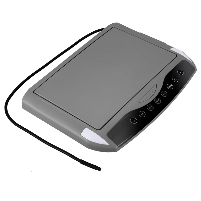 Ультра тонкий 10 1 дюймов крыше автомобиля монитор потолочное крепление флип вниз