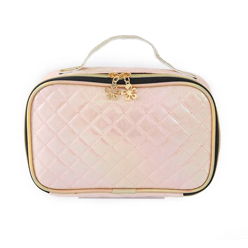 

Fashion PU Women Make Up Bag Lady Waterproof Travel Organizer Makeup Bag Toiletry Beauty Kit Cosmetic Storgage Bag Cases Handbag