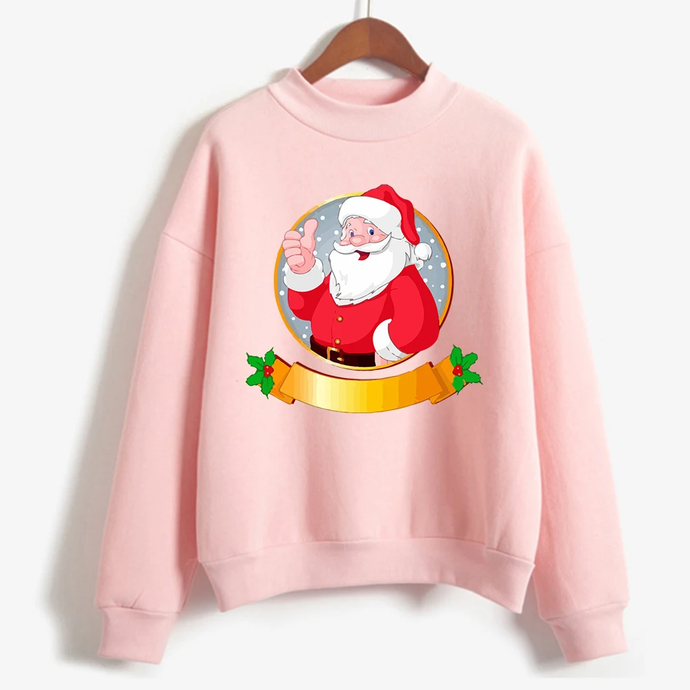 

Santa Claus Sweatshirt Women Hooded Streetwear Hoodies Women 2020 New Kawaii Oversized Hoodie