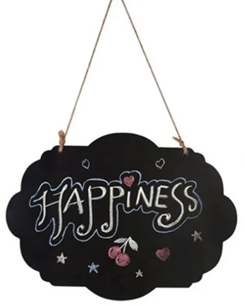 Креативный магазин украшение для визиток деревянная бижутерия двусторонняя