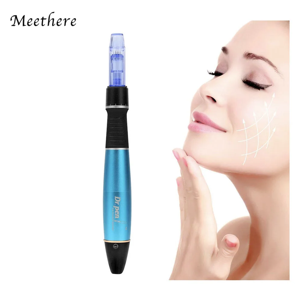 

Беспроводная ручка для кожи, профессиональная микрообработка, микроблейдинг, микро игла, картридж Dermapen