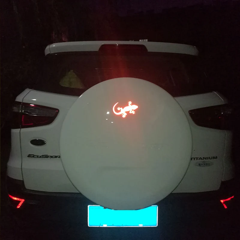 Автомобильная Защитная Наклейка Gecko Светоотражающая наклейка для Toyota Corolla RAV4 Subaru