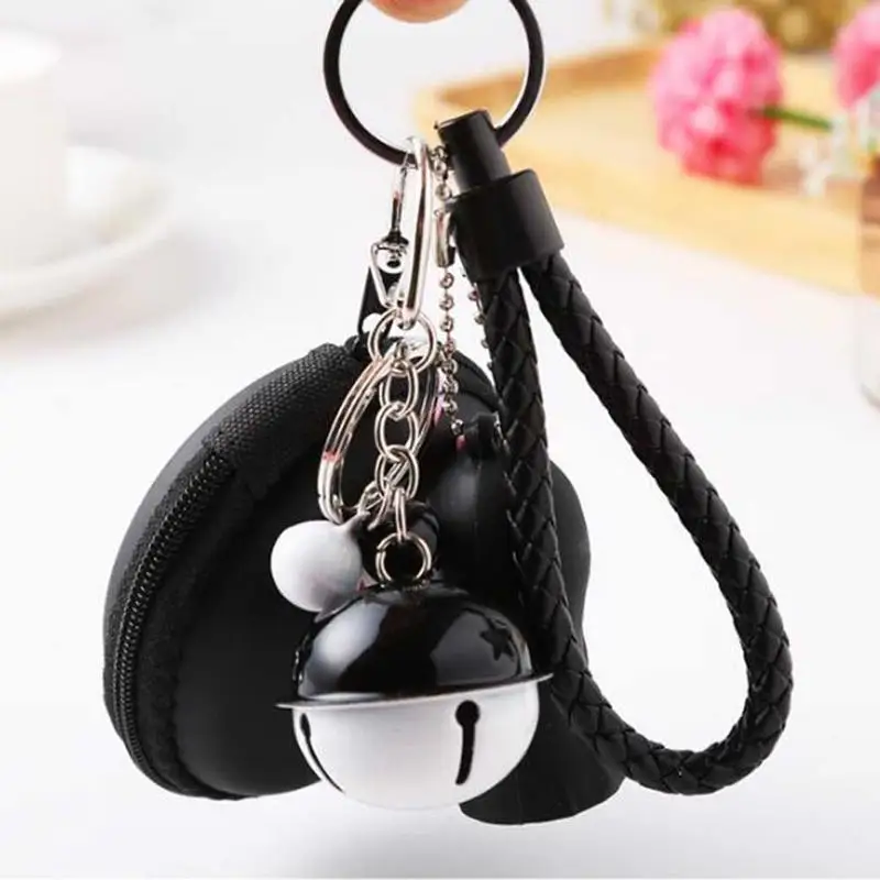 Милый мягкий брелок для кукол из ПВХ металлический звонок Детские Подарочные