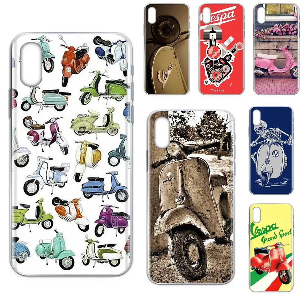 Чехол для телефона из ТПУ LG G7 ThinQ G5 G6 K50 Q60 K40 K8 Q7 2018 2017 V40 V30 V20 V10 Fashion Vespa Scooter|Бамперы| |
