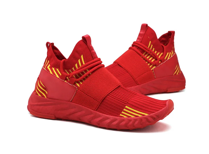 

Matching color men's sneakers breathable shoes casual socks shoes colorful men's shoes