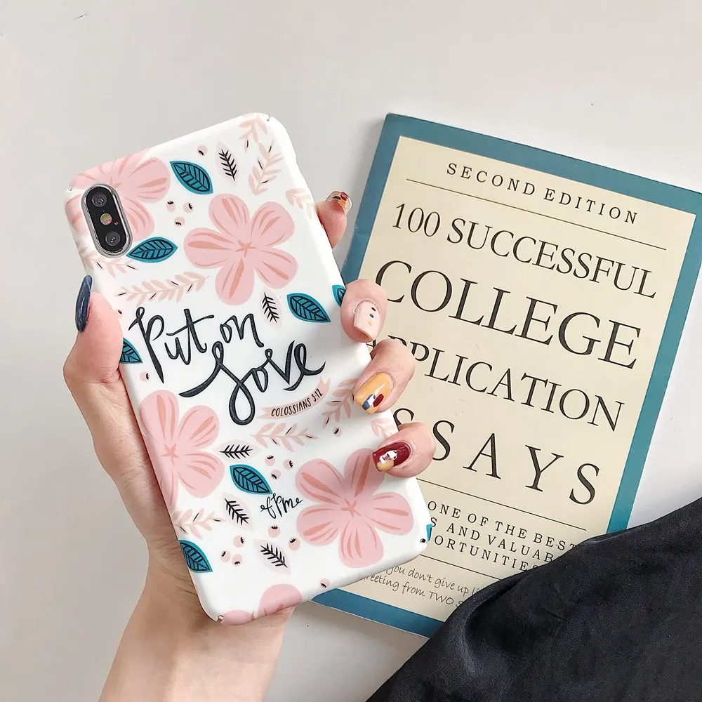 Футляры для телефонов KISSCASE с люминесцентным эффектом для Xiaomi Redmi Note 7 Pro 6 6A 5 Plus 4X K20 Pocophone F1 Mi 9 8 SE A2 Lite в виде цветочного орнамента.