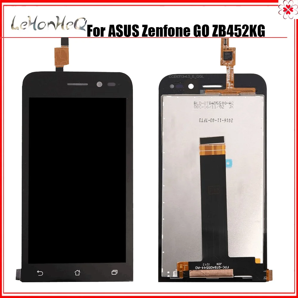 ЖК дисплей и сенсорный экран для Asus Zenfone Go zb452кг 100% испытано Замена дисплея 4 5