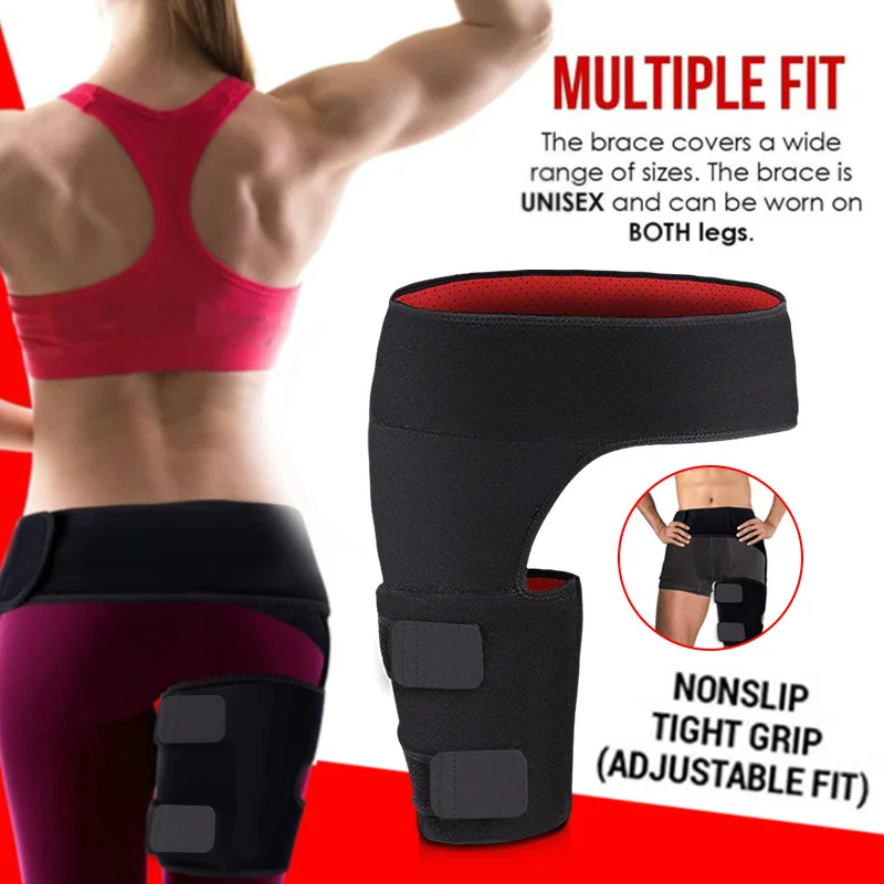 Поддерживающее облегчение боли: Поддержка аддукторных мышц и сухожилия вокруг