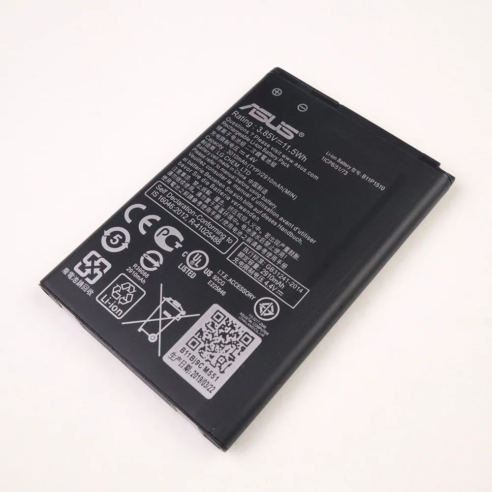 100% оригинал ASUS ZB551KL батарея для телефона ZenFone Go TV X013DB 3010mAh B11P1510