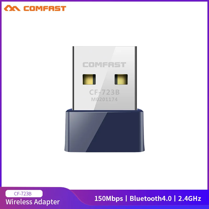 Comfast CF 723B мини USB 2 0 150 Мбит/с беспроводной Wi Fi адаптер приемник сетевая LAN Карта ПК