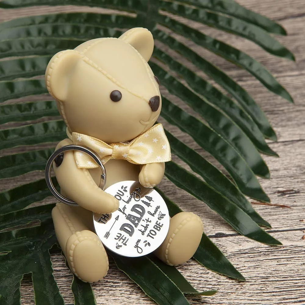 Подарок на день отца для папы подарок рождения брелок шага спасибо за то что вы