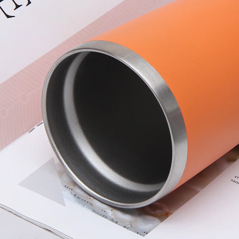 Термокружка с логотипом на заказ пивные чашки термос из нержавеющей стали для