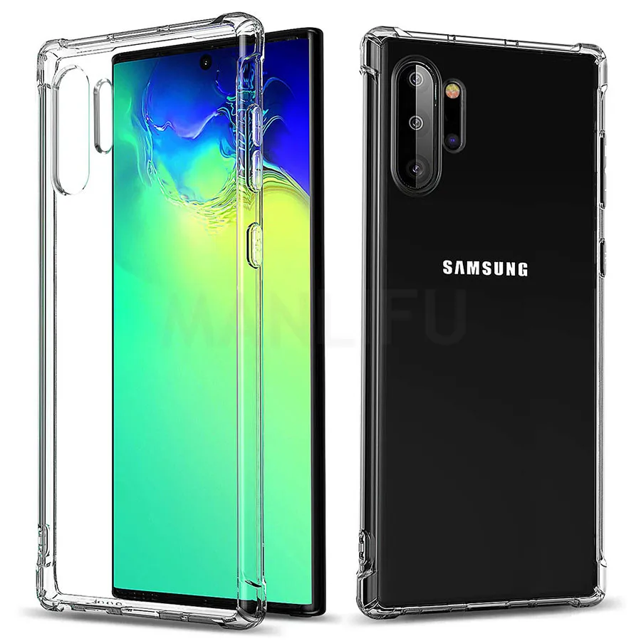 Гибкий чехол для samsung Galaxy Note 10 1 мягкий Премиум ТПУ силиконовый Note10 + Pro 2019 |