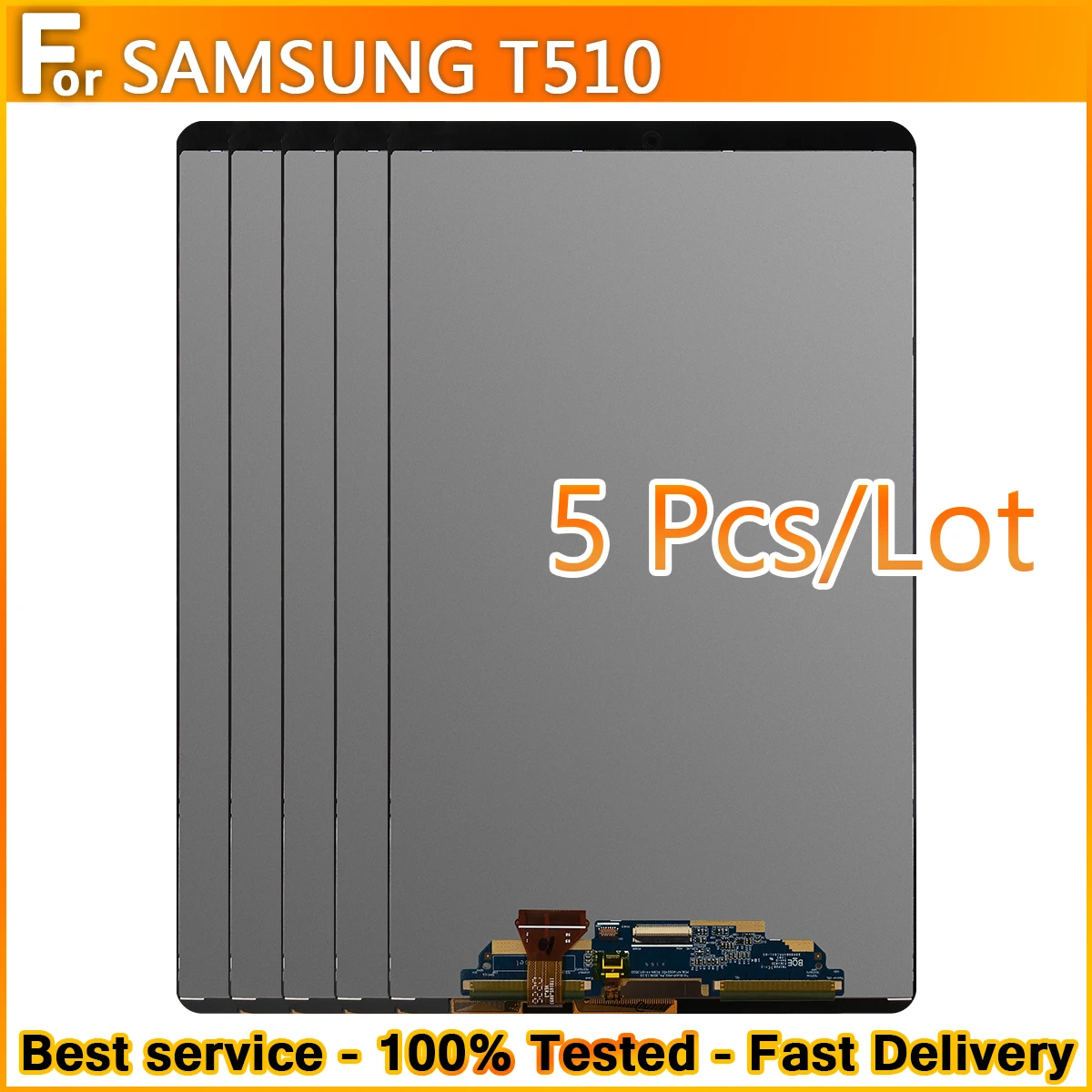 5 шт./лот для Samsung Galaxy Tab A 10,1 (2019) T510 SM-T510 T510N ЖК-дисплей сенсорный экран для T510 T515 Замена ЖК-дисплея