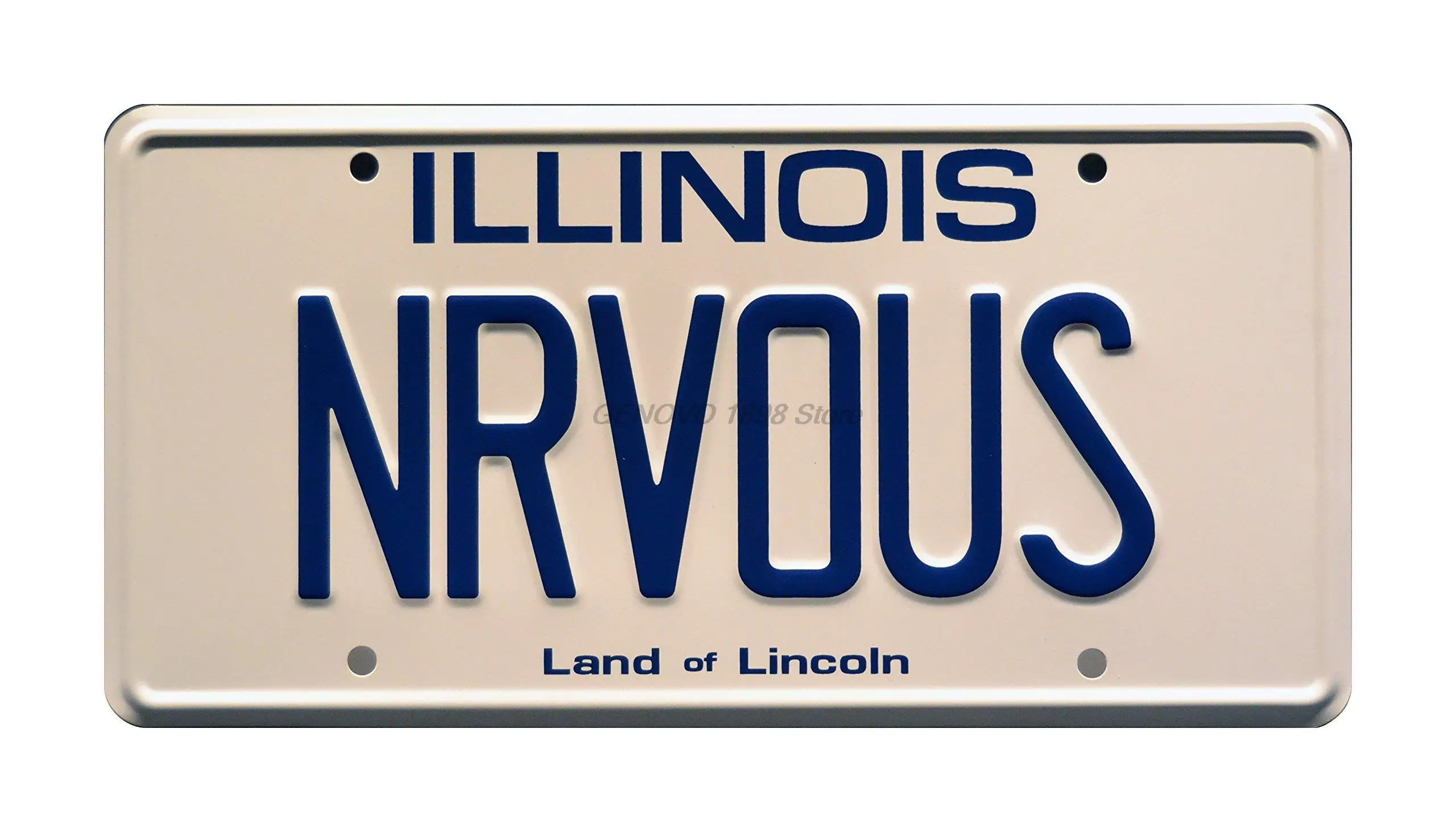 

Celebrity Machines Ferris Bueller's Day Off | NRVOUS | Stamped License Plate