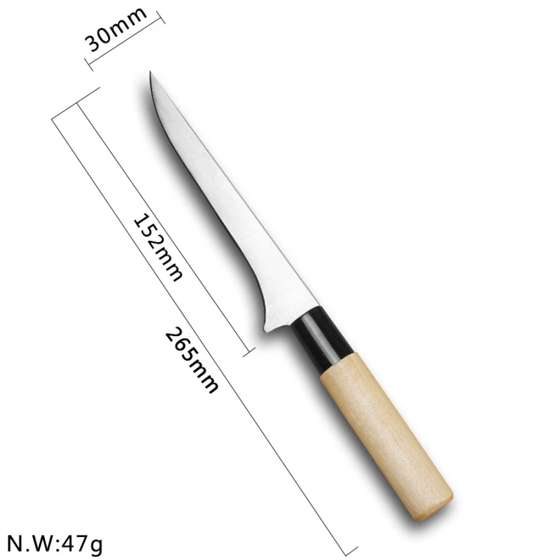 Кухонный нож дамасский профессиональный шеф-повар с лазерным узором 6 дюймов для