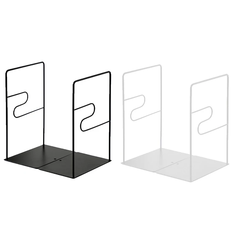 

Simple Metal Book Stand Office Supplies Desktop Storage Student Book Stand Book Stand