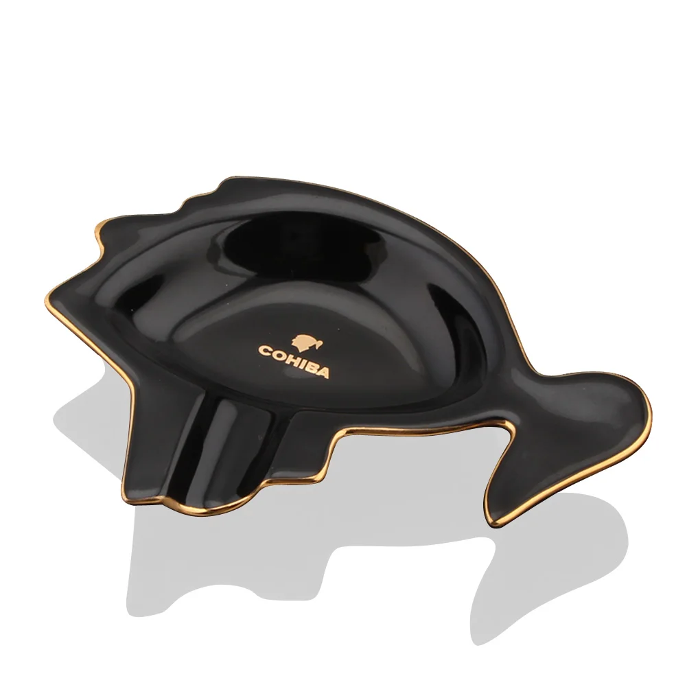 Металлическая Пепельница керамические Крутые гаджеты 1 держатель для сигары