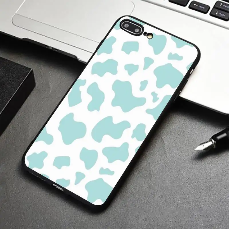 

Phone Case for iPhone 12 11 mini pro XS MAX 8 7 6 6S Plus X 5S SE 2020 XR Cow spot