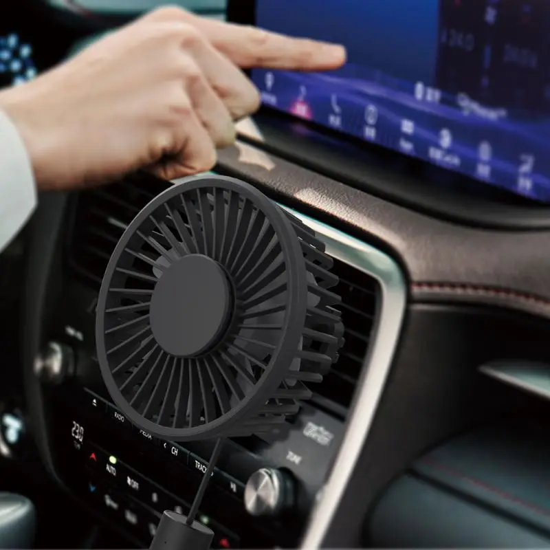 Универсальный охлаждающий вентилятор 5 В для грузовиков и автомобилей