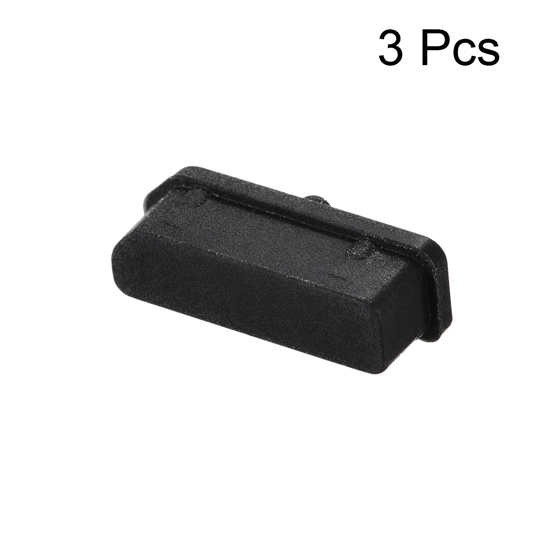 Фото Uxcell, 3 шт., черный хаб Ethernet, порт, адаптер, защита от фотографий №3