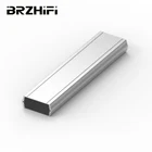 Высококачественный индивидуальный 6061 алюминиевый экструзионный профиль BRZHIFI, квадратная трубка, труба для промышленного и оборудования, обработка с ЧПУ