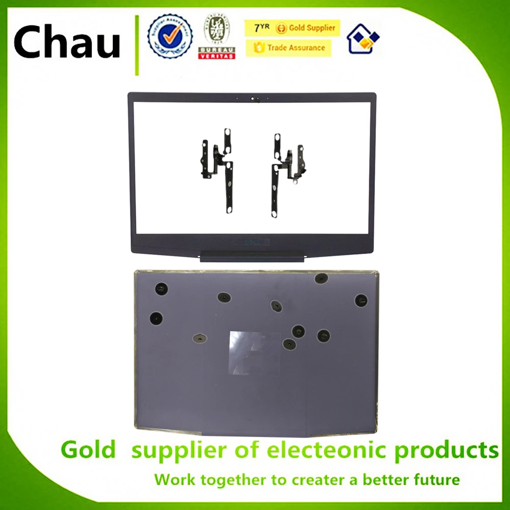 

Новинка, задняя крышка для ЖК-дисплея Dell G Series G3 15 3590 0747KP blue log/Передняя крышка для ЖК-дисплея/петли для ЖК-экрана/винт