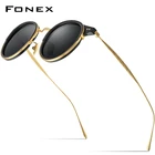 FONEX Мужские солнцезащитные очки с поляризацией, в стиле ретро