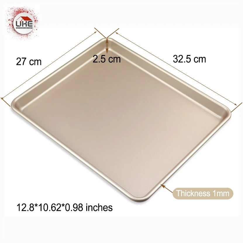 

1 шт., антипригарная прямоугольная Толстая Противень из углеродистой стали