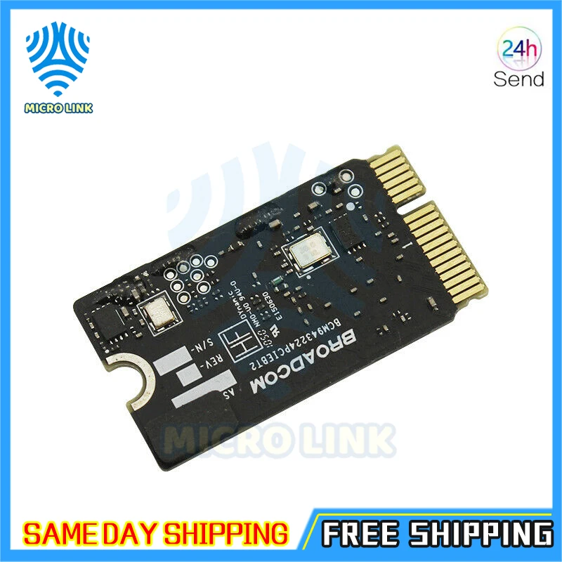 Б/у карта BCM943224PCIEBT2 для Apple MacBook Air 11 A1370 A1465 13 дюймов A1369 A1466 2010 2011 2012 год | Компьютеры и