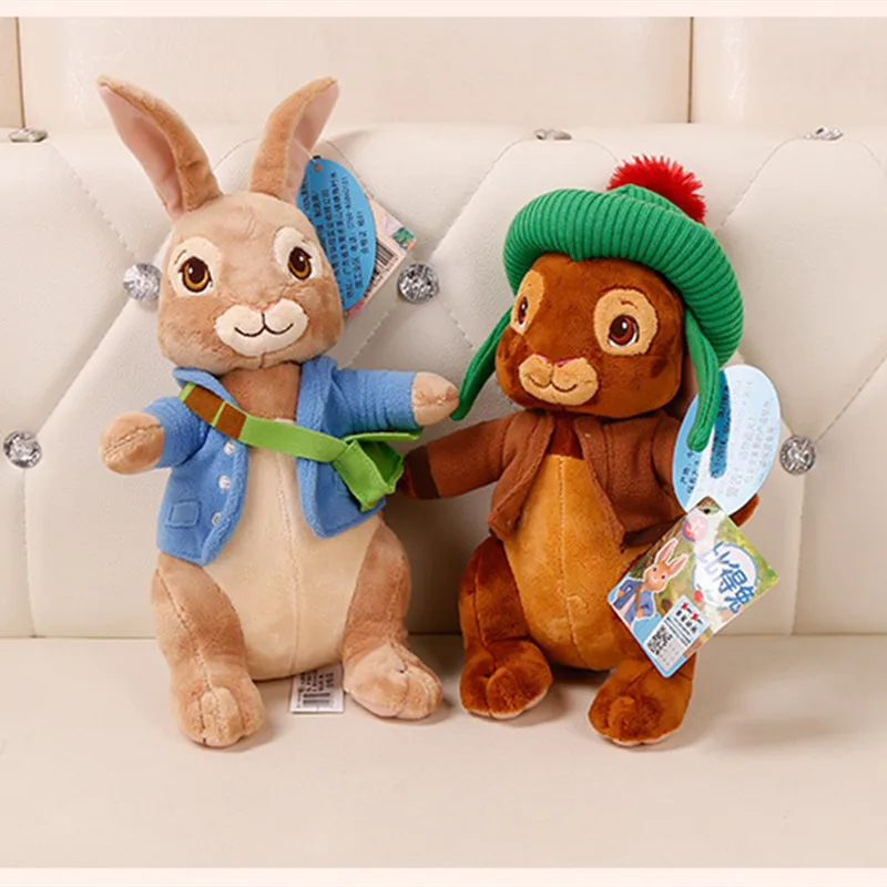 Mu&ntilde;ecos de peluche de la serie Peter Rabbit, mu&ntilde;ecos de juguete de felpa de 13-46cm, lirio Ben-5
